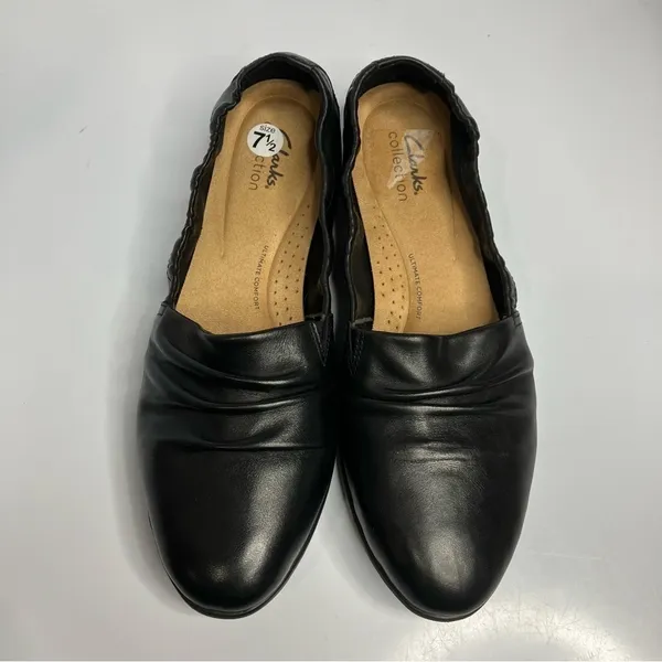 Clarks Janette‎ Ruby flats black size 10 - Image 2