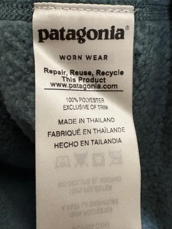 Patagonia Better Sweater Fleece Pullover Jacket Size Large - Image 9
