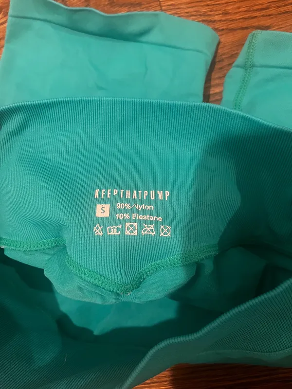 Keep that pump workout shorts Blue - Image 3