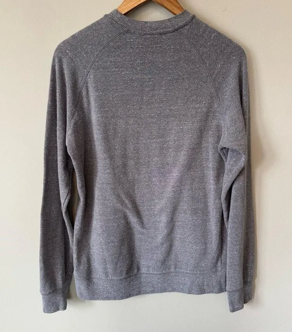 J. America Ohio State OSU Buckeyes Grey Crewneck Sweatshirt Size Medium - Image 4