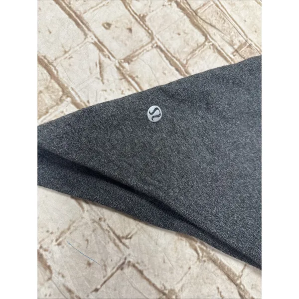 Lululemon Top Women's‎ Size 4 Gray Tea Lounge Pullover Asymmetrical Sweatshirt - Image 6