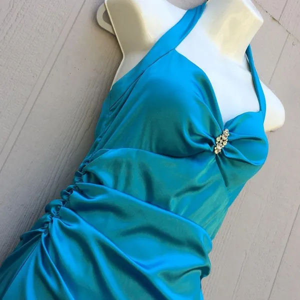 Blondie nites Linda bernell side Ruffle prom dress - Image 4