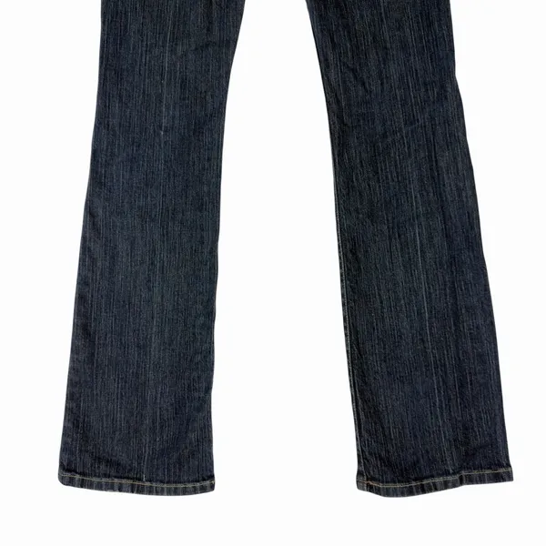 Abercrombie & Fitch Y2K‎ Jeans Womens 2S Blue Denim Madison Flare Distressed VTG - Image 9