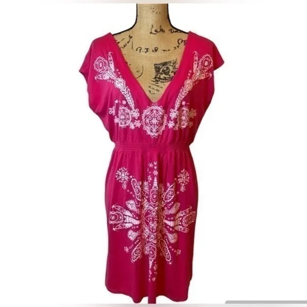 Venus Dress/Cover up. great for over bathing suit or cute summer dress. Size M - Image 3