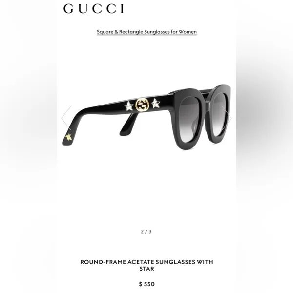 GUCCI sunglasses, made in Italy - Image 3