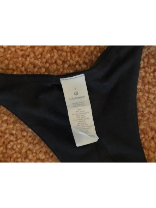 EXCELLENT Lululemon Invigorate Long Line Racerback Training Gym Bra Black Size 8 - Image 5