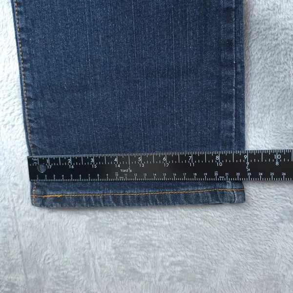 Vintage‎ Levis 515 Bootcut Jeans Women 8L (33x35) Dark Wash Blue Stretch Y2K - Image 15