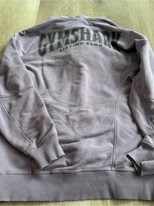 Gymshark Purple Hoodie Hooded Sweatshirt - Image 6