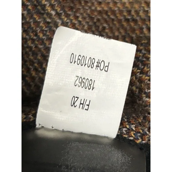 Title Nine Skirt Womens Medium Merino Wool Blend That’s A Wrap Plaid Mini Preppy - Image 5