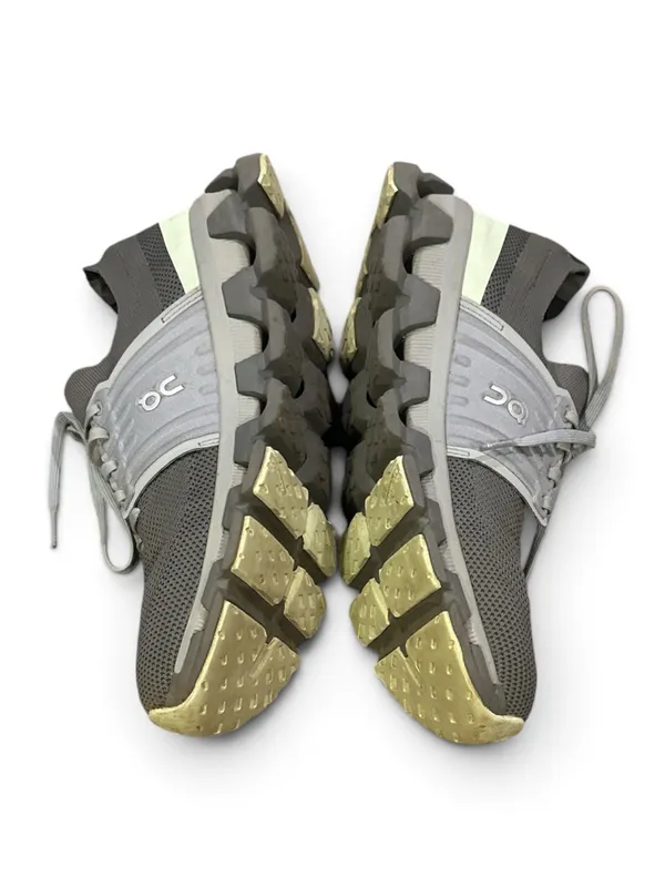 On cloud cloudswept gray green women’s athletic sneakers 8 - Image 3
