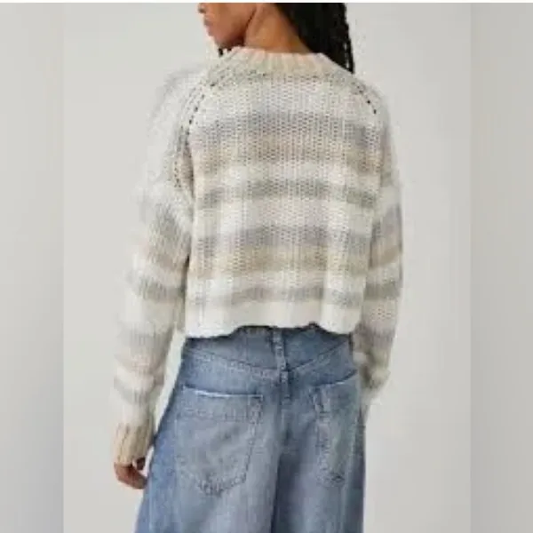 Free people Devon Sweater in gravity combo size XL - Image 3