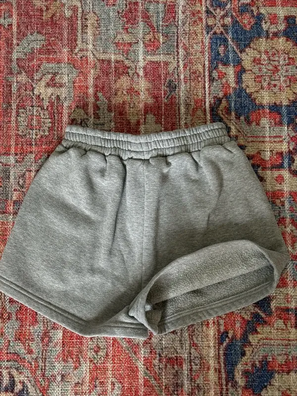 grey unbranded sweatshorts Gray - Image 4