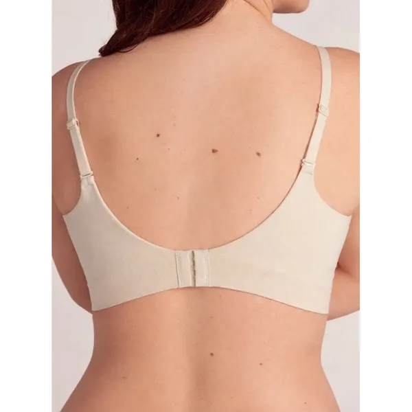 Shapermint Truekind Comfort Wireless‎ Shaping Bra Women's 2XL Beige Nude Suppor - Image 5