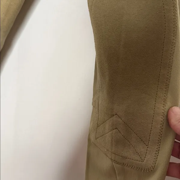 Ariat pro series tan horse riding breeches pants sz 24 R - Image 5