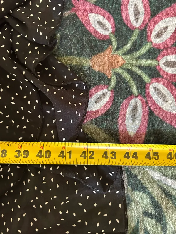 Black and white polka dot midi dress Size M - Image 7