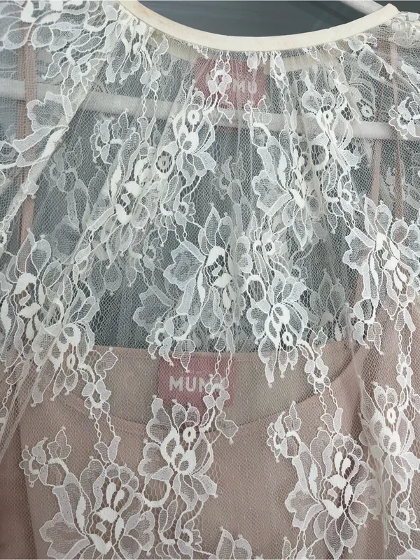 Show Me Your Mumu Joelle Mini Lace Dress size Large L - Image 7