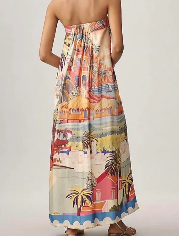 Corey Lynn Anthropologie Calter Dress Maxi - Image 2