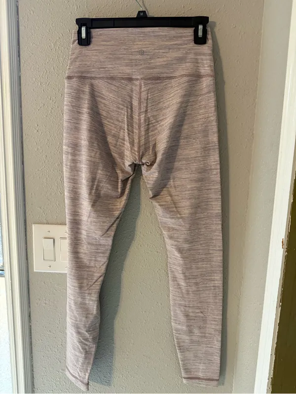 lululemon athletica Light Lavender Ribbed Leggings - Image 4