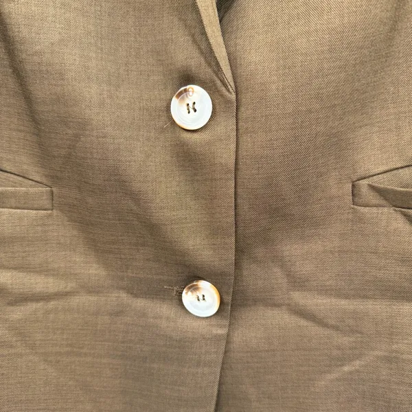 PrettyGarden Blazer Womens M Brown NWT Tailored Business Career Work Jacket - Image 3