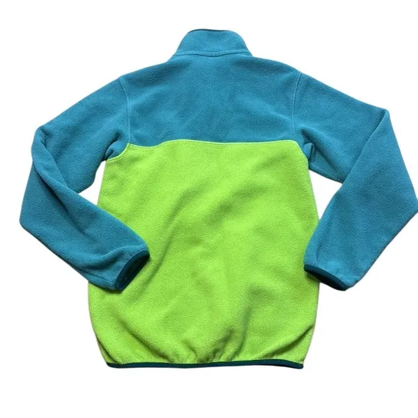 Patagonia Women’s Synchilla Green and Blue XS - Image 2