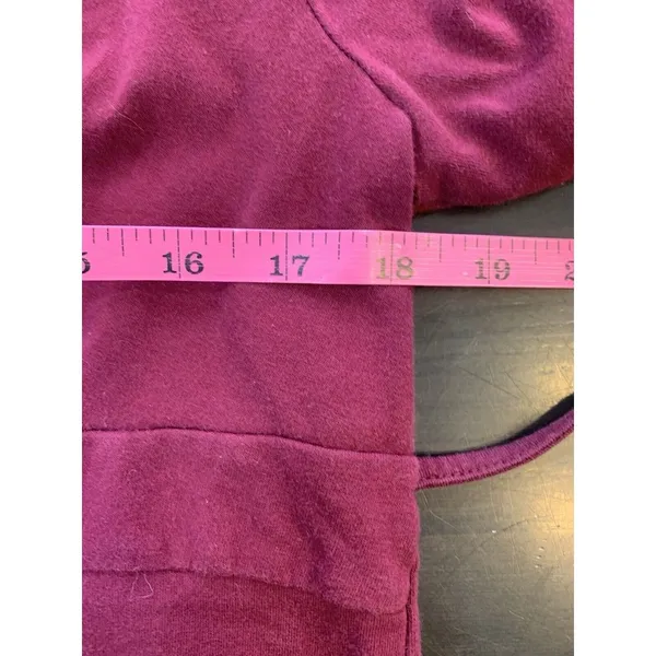 Oh Baby Motherhood Maternity Belted Empire Top Large 3/4 Sleeve‎ V Neck Stretch - Image 8