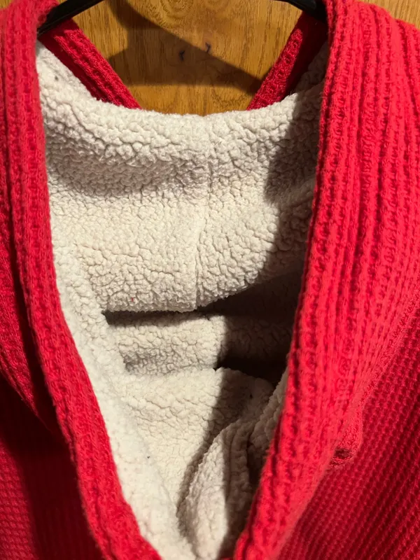 Old Navy Waffle Knit Hooded Sweater - Image 5