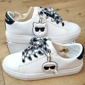 🎀🐾 ✨ Karl Lagerfeld Paris "Capree" White Sneakers • Size 11M • Brand New ✨🎀🐾 - Image 2