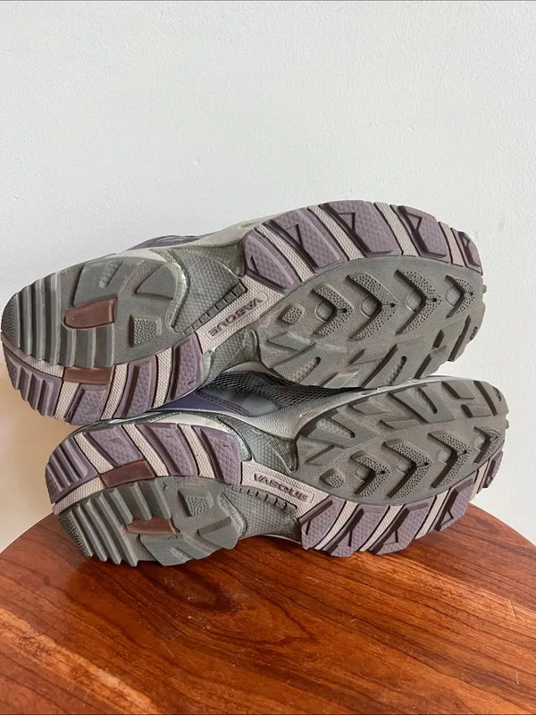 Vasque Women's Trail Shoes hiking in Gray and Purple Accents - Image 7