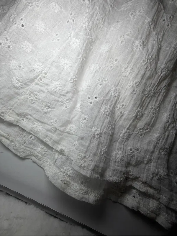 Princess Polly White Eyelet Mini Sundress - Image 9