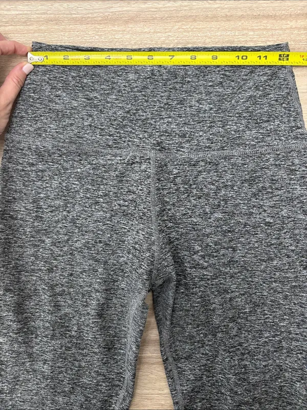 Beyond Yoga Spacedye 7/8 Legging Women Size Medium Grey Black Heather - Image 6