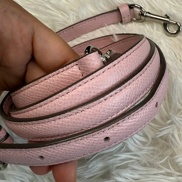 COACH Pink Silver Replacement Strap - Image 5