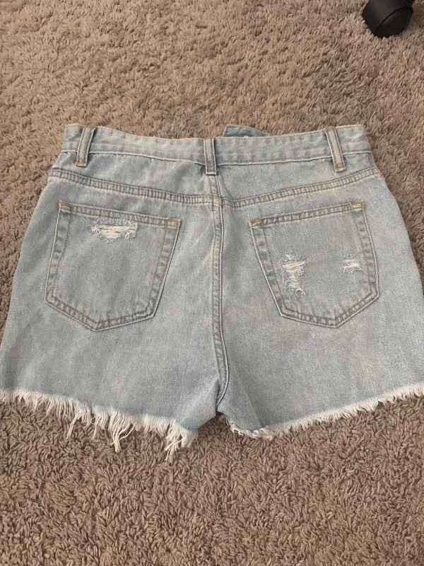 Denim Shorts Blue - Image 2