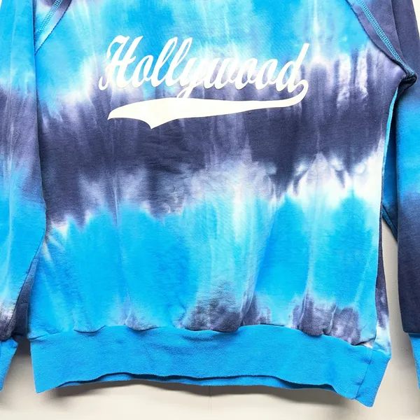 American Vintage Tie Dye Activewear Sweatshirt Womens Large 100% Cotton - Image 4