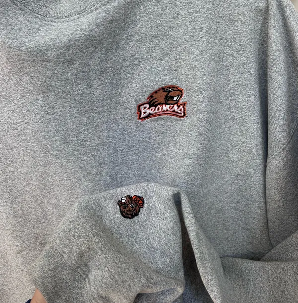 Oregon State vintage crewneck Gray Size XL - Image 3