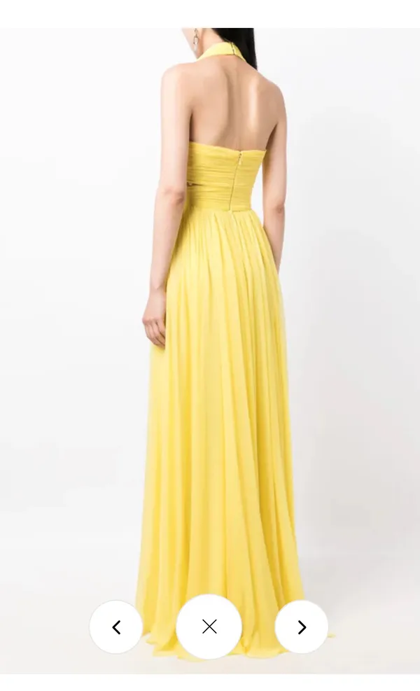Yellow Prom Dress - Image 3