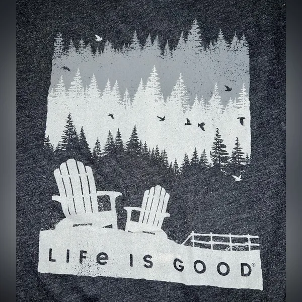 Life is Good Cool Tee Long Sleeve Size Women’s XL - Image 4