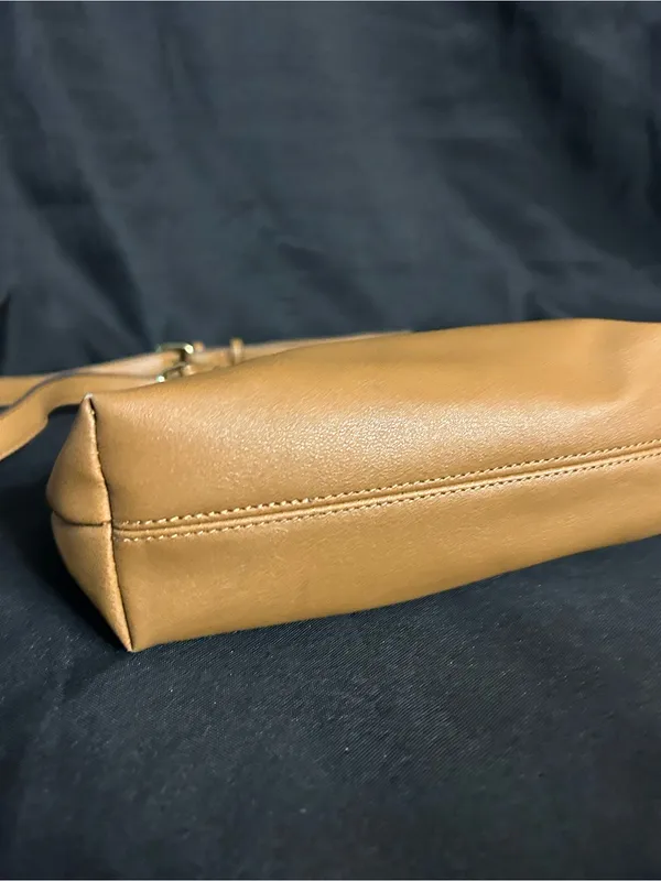 Steve Madden Women’s Classic Tan Crossbody Bag Purse - Image 9