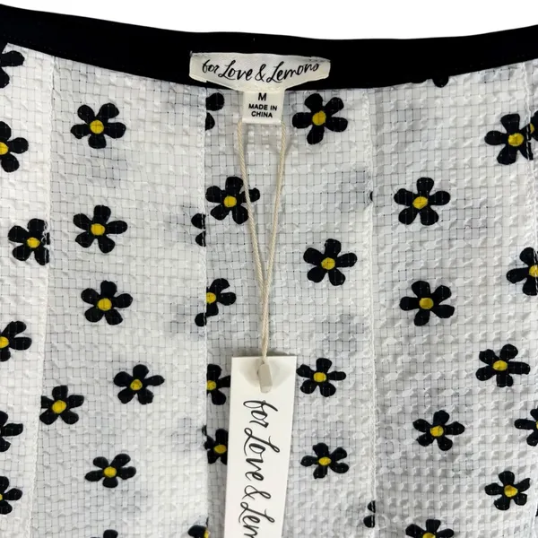 For Love and Lemons Brenda Daisy Mini Skirt Size Medium NWT - Image 6