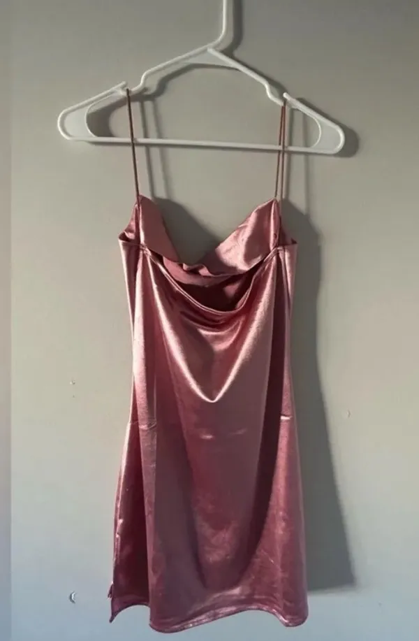 Zaful Pink Slip Dress - Image 2