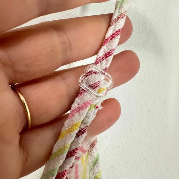 Maison Me Chrissy Dress Striped Rainbow Seersucker Sundress Midi Dress Babymoon - Image 11