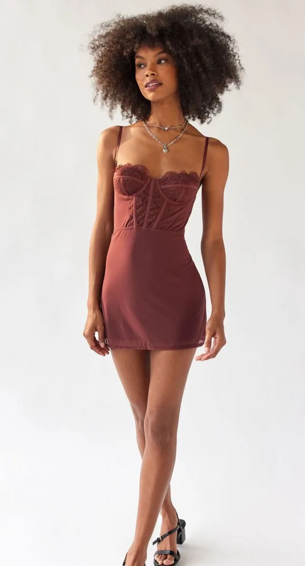 Urban Outfitters Bustier Mini Dress - Image 3