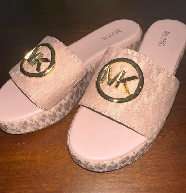 Sadler Monogram Platform Sandals - Image 3