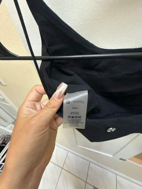 Buffbunny Collection Black Crop Top Size Small - Image 3