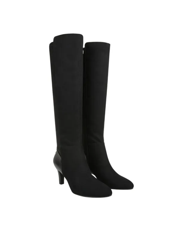 NWT Lifestride Womens Gracie High Heeled Tall Boots G6347M1 Black 8W - Image 5