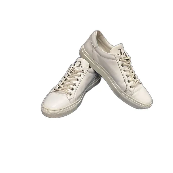 J.G. White Leather Women's Sneakers 41 10/10.5 - Image 2
