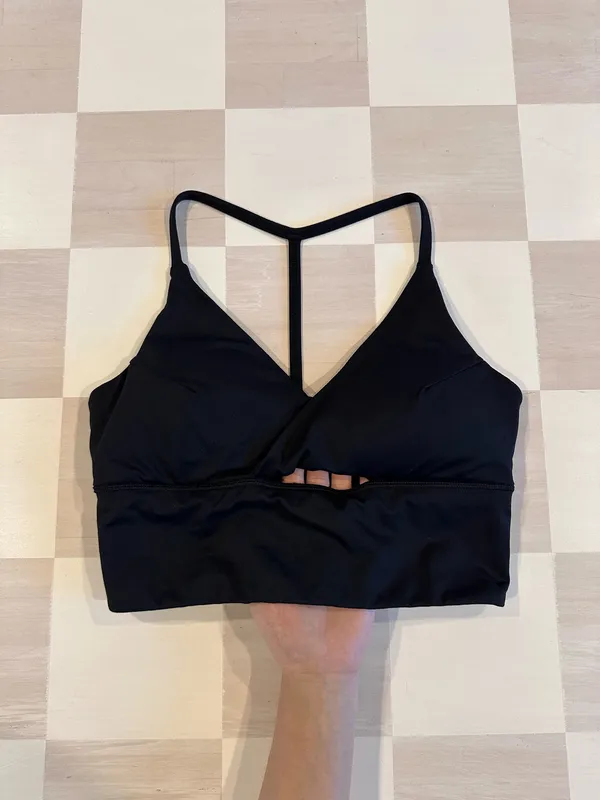 lululemon twist bra long line luxtreme black 4/6 - Image 7