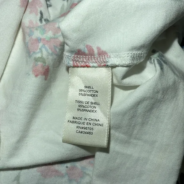 Rebecca Taylor Marguerite Floral Jersey Tee‎ - Image 9
