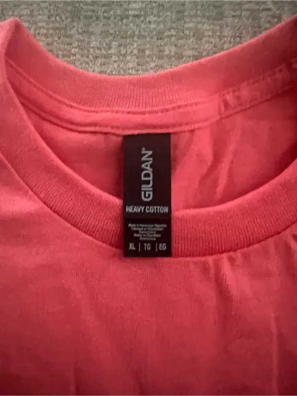 Gildan Women’s Coral Silk Premium Quality “ Be The Reason Someone Smiles” T-shirt Sz XL - Image 3