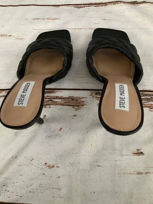 Steve Madden SIGNIFY SQUARE TOED QUILTED PUMPS - Image 2
