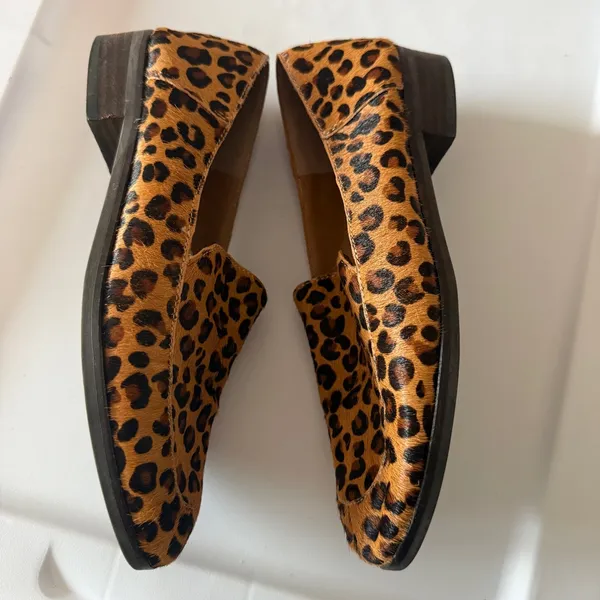Lucky Brand Animal Print Flats Loafers Womens 7 - Image 8